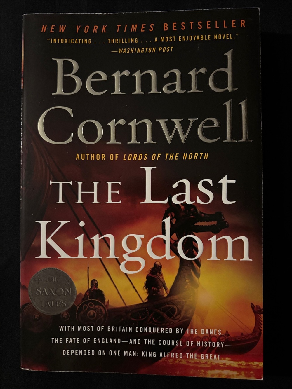 “The Last Kingdom” by Bernard Cornwell - Paperback Book
